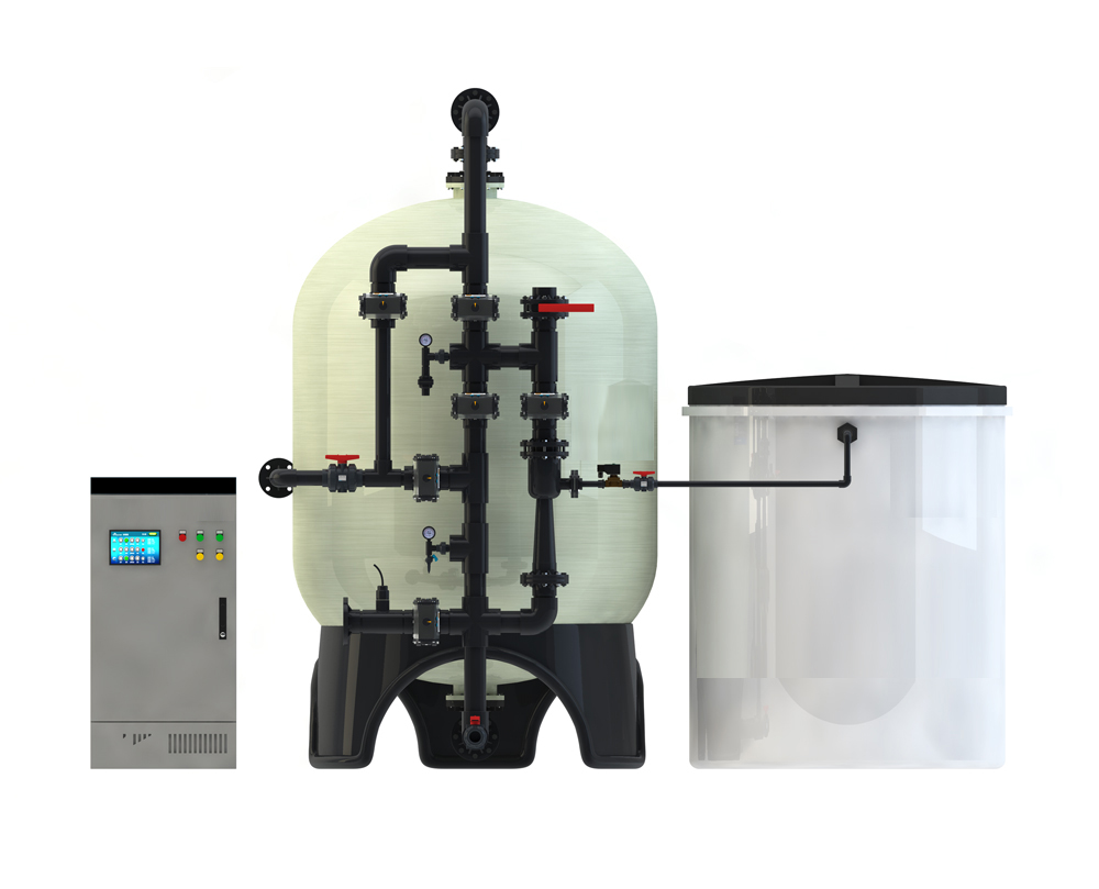 冷冻循环水系统软化水设备